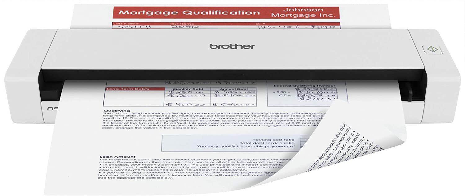 Brother DS-720D Mobile Color Page Scanner