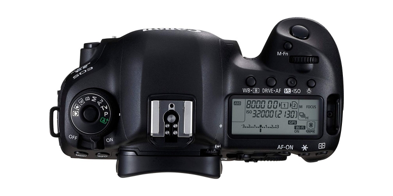 Canon EOS 5D Mark IV Full Frame Digital SLR Top