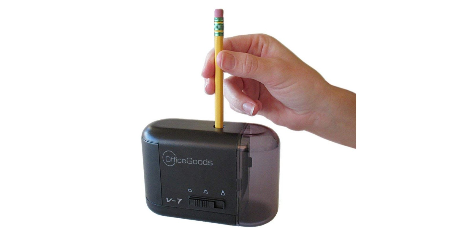 Electric & Battery Operated Pencil Sharpener Easy Use
