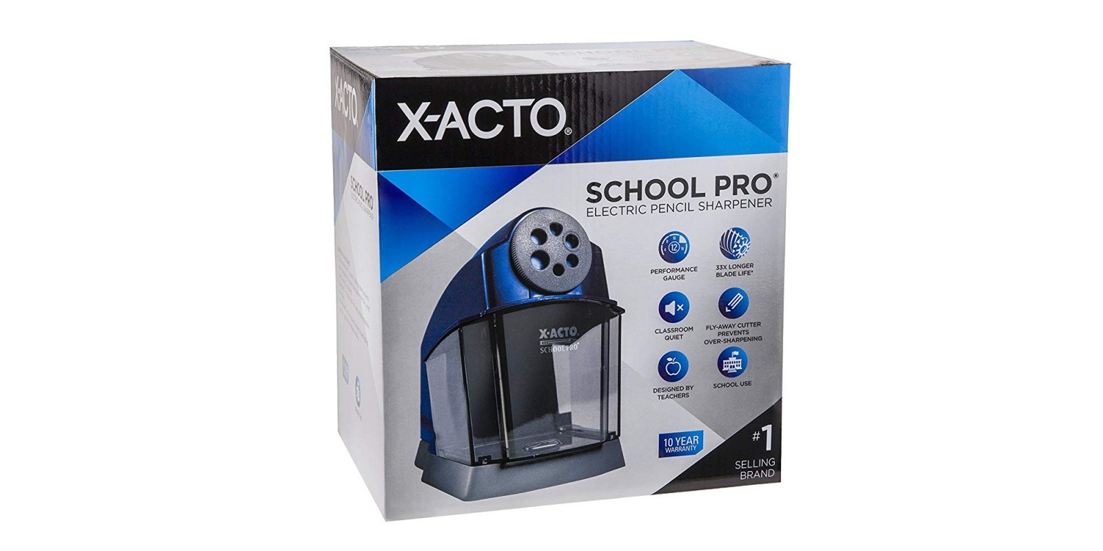 X-ACTO School Pro Classroom Electric Pencil Sharpener Box