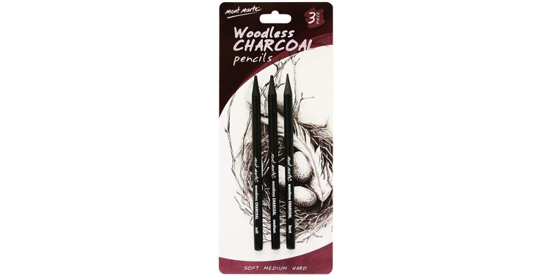 Mont Marte Woodless Charcoal Pencils 1