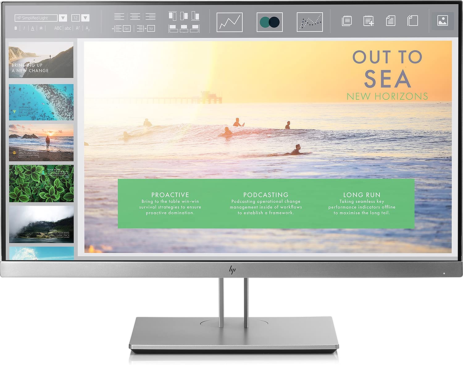 HP EliteDisplay E233 23-Inch Screen LED-Lit
