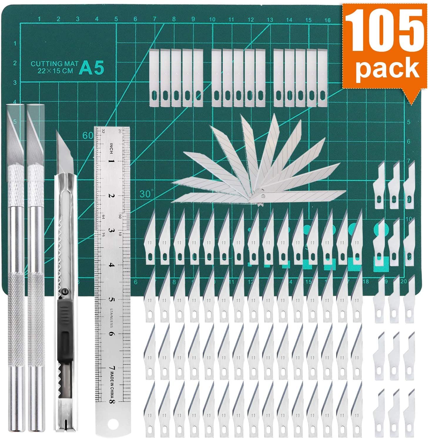 105 PCS Precision Carving Craft Hobby