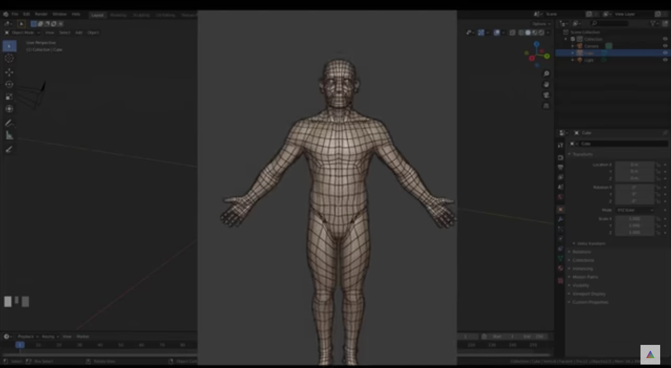 3D Model in Blender